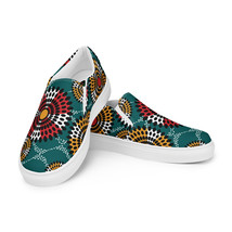Back to the Roots African Design Women’s slip-on canvas shoes - $75.00