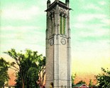 Keney Memorial Tower Hartford CT Connecticut 1909 Vintage Postcard Q14 - $3.91