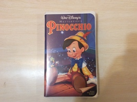 Pinocchio Vhs - Walt Disney&#39;s Masterpiece - Clamshell Cover Included - £23.55 GBP
