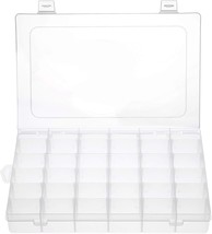Gospire 36 Grids Clear Plastic Jewelry Box Organizer Storage Container w... - $442.88 MXN