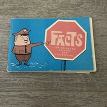 Vintage Colorado Driver’s License Facts for Colorado Drivers &amp; Pedestria... - $19.20 CAD