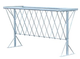 CountyLine 76021908TSC Heavy-duty Galvanized Steel V-style Hayrack Feede... - $8,899.30 MXN