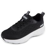 Khombu Women&#39;s Cohos Sneaker, Black/White, 9.5 - $223.85 MXN