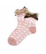 Angelic Pretty Melty Chocolate Crew Length Socks Lolita Japanese Fashion... - €43,66 EUR
