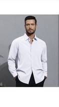 Linen Shirts for Men Long Sleeve Casual Button Down Shirts Wrinkle Free-... - $16.83