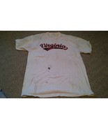 000 Vintage Virginia Cavaliers Soffee Large Shirt UVA - £9.36 GBP