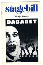 Stagebill CABARET signed Regina Resnick 1987 Werner Klemperer Joel Grey - £11.25 GBP