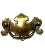 Antique Art Deco Brass Drawer or Cabinet Door Pull Handle CCJ P2943 1/2 - $6.48