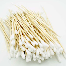 500 Pc Cotton Swab Applicator Q-tip Swabs 6" Extra Long Wood Handle Cleaning New - £25.57 GBP