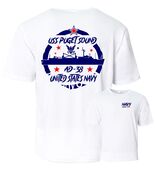 USS PUGET SOUND AD-38  Performance T-Shirt - €18,16 EUR+