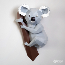 Koala papercraft template - £7.99 GBP