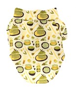 Matcha Green Tea Yellow 100% Cotton Hawaiian Camp Shirt Sizes XXS-2XL - $20.30 CAD
