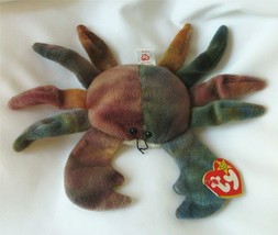 Ty Beanie Babies Baby Crab CLAUDE Retired Rare Pellets Mint Condition New 1999 - £51.89 GBP
