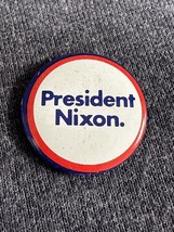 1972 RICHARD NIXON POLITICAL BUTTON REPUBLICAN PINBACK NIXON NOW - £3.91 GBP
