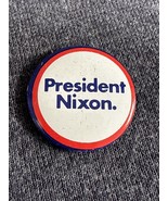 1972 RICHARD NIXON POLITICAL BUTTON REPUBLICAN PINBACK NIXON NOW - £3.69 GBP