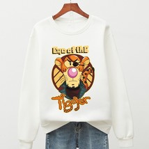  Spring Autumn Women&#39;s Hooded Pullover Casual Tigger Sweatshirts Female Trauit C - £74.94 GBP