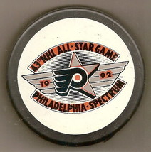 1992 NHL All Star Game Philadelphia Official Game puck Ziegler - £79.66 GBP