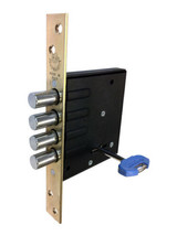 SECUREMME 2028 (Italy)High Security Double Bit Lever Deadbolt Lock 3 Key... - $45.00