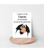 Cassian ACOTAR Card, Bookish Funny Birthday Card for Her, Book Lover Gift - $11.00 CAD