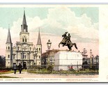 Jackson Square Cathedral New Orleans LA UNP Detroit Publishing UDB Postc... - $4.90