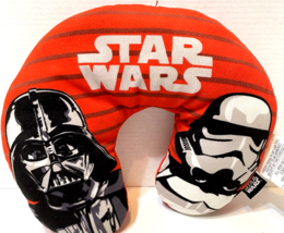 Lucasfilm Ltd Star Wars Youth Neck Pillow Darth Vader and Storm Trooper - £9.92 GBP