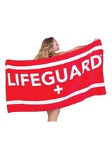 LIFEGUARD Officially Licensed Beach Towel Large Lightweight - Ideal for Beach... - £31.46 GBP