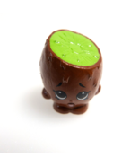 Shopkins Pee Wee Kiwi Light Green Fruit Covered Brown Fuzz Season Three - $5.00