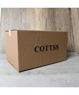 COTTSS Drinking Glasses Set of 6,12 Oz Highball Glasses Clear Embossed Boho - $19.99