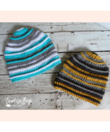 Country Spice Crochet beanie hat 7 sizes baby toddler child adult PATTER... - $7.91