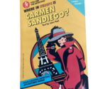 Where In The Europe Is Carmen Sandiego? Text John Peel PB Book with Card... - $5.59