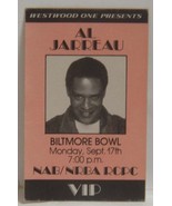 AL JARREAU - VINTAGE ORIGINAL CONCERT TOUR CLOTH BACKSTAGE PASS  - $13.69 CAD