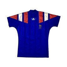 Men adidas France Home 1992 Camisa Trikot Futbol Soccer Maglia Shirt Football - $75.84