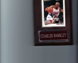 CHARLES BARKLEY PLAQUE PHILADELPHIA 76ers BASKETBALL NBA    C - $0.01