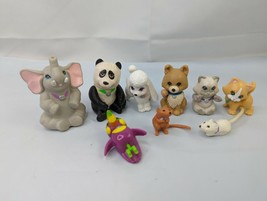 Kenner Littlest Pet Shop Dog Cat Elephant Mouse Toucan Panda Figure Lot - $49.95