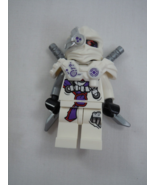 2017 Lego Ninjago Nindroid White Minifigure with Accessories Bricktober - £51.13 GBP