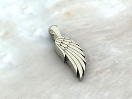 Leaf Design 925 Silver Handmade Unique Dainty Birthday Gift Pendant Necklace - £48.19 GBP