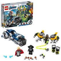 Lego Marvel Super Hero 76142 Avengers: Speeder Bike Attack New/Sealed - £24.07 GBP