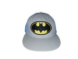 Batman New Era Hat Sz 8  59FIFTY Classic Grey Blue DC Comics Adam West  - £15.76 GBP