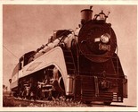 Vintage 1920s Sepia View Postcard Frisco Lines Locomotive 1062 Engine Ex... - £32.65 GBP