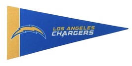Los Angeles Chargers NFL Felt Mini Pennant 4&quot; x 9&quot; Banner Flag Souvenir NEW - £2.85 GBP