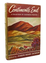 Jackson, Joseph Henry Continent&#39;s End A Colelction Of California Writing 1st Ed - £41.04 GBP