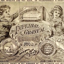 Imperial Granum Philadelphia Expo 1876 Advertisement Victorian Exhibitio... - £54.72 GBP
