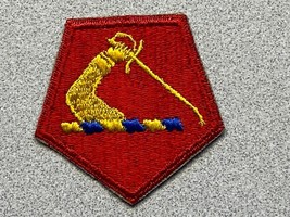 ARMY NATIONAL GUARD, Massachusetts, PATCH, FULLY EMBROIDERED, CUT EDGED - $7.50