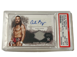 Bryan Danielson Auto Shirt Daniel Bryan Autograph relic PSA 8.5 POP 1/1 AEW sp - $544.50