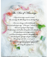 Unframed 8 x 10 Wall Art Print Wedding Anniversary Beautiful Roses and Lace - £4.46 GBP+