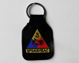 US ARMY 3rd ARMORED DIVISION EMBROIDERED KEY CHAIN KEY RING 1.75 X 2.75 ... - $5.74