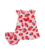 Child of Mine by Carter&#39;s Baby Girl Strawberry Bodysuit Dress - £13.36 GBP