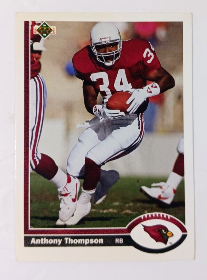 ANTHONY THOMPSON #449 1991 Upper Deck NFL - $1.89