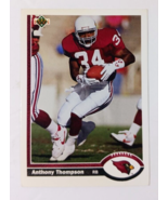 ANTHONY THOMPSON #449 1991 Upper Deck NFL - $1.89