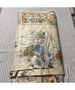 Charles Steinberg Fabric Floral « Rivermist » 12 Yards 1981 Vintage - $1,273.20 MXN